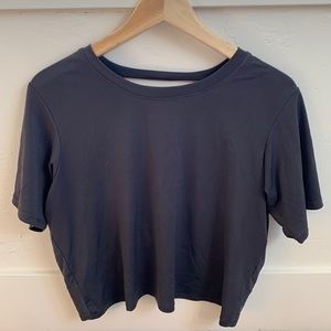 Fabletics Pia Powertouch twist top (charcoal)